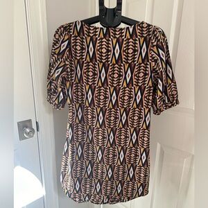 Cute Shirt dress, lightweight fun pattern